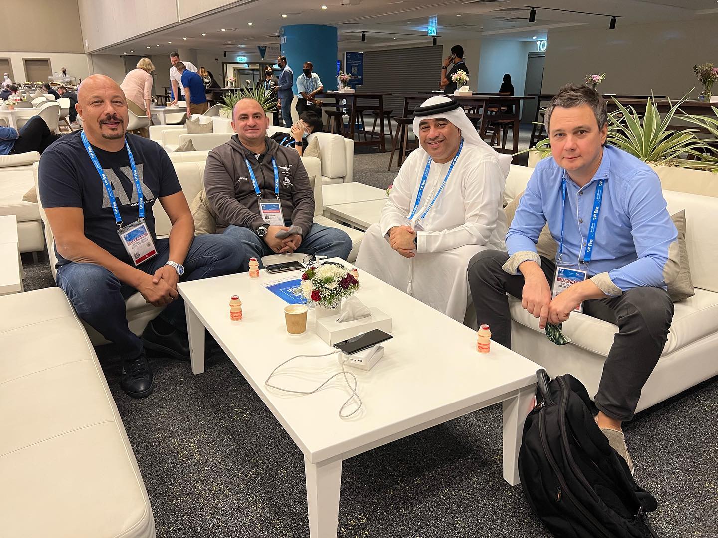 ترحيب بضيوف البطولة