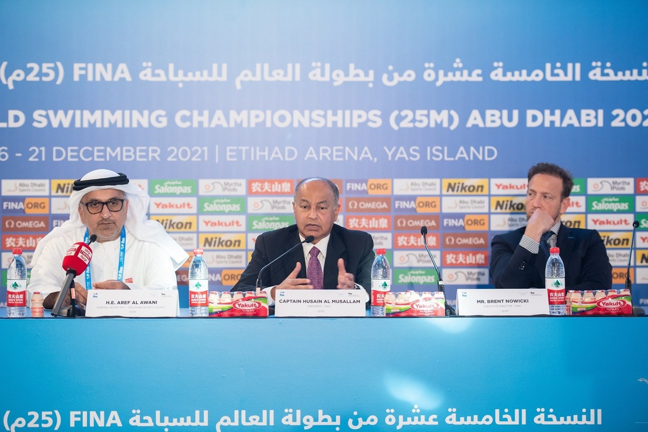 رئيس «دولي السباحة»: مونديال «أبوظبي 2021» استثنائي وصك امتياز لمدينة آمنة