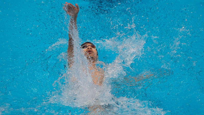 المرزوقي والحمادي يحققان رقمين جديدين للإمارات في بطولة العالم للسباحة